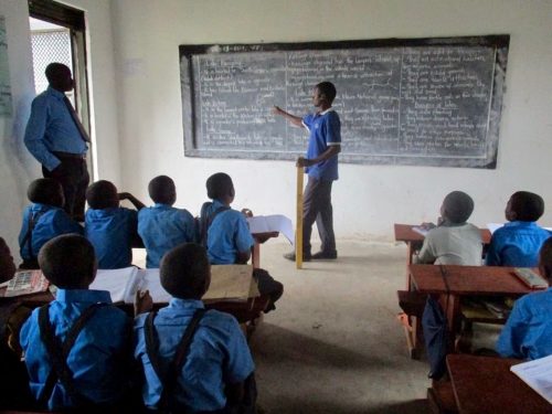 finished classroom in mcnabb classroom block