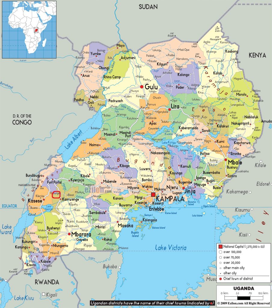 districts-of-uganda