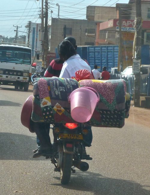 Ugandan boda boda motorcycle