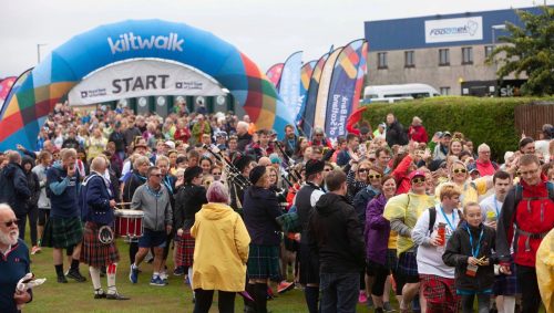 kiltwalk start