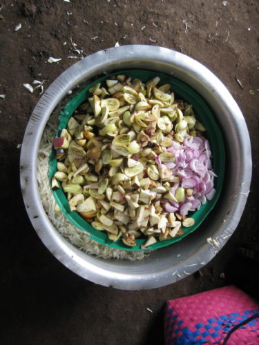 school garden produce in school meals