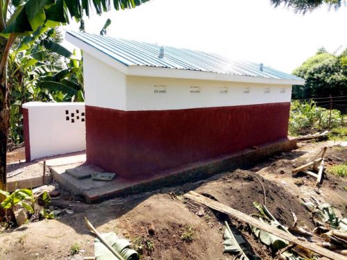 latrine block for girls