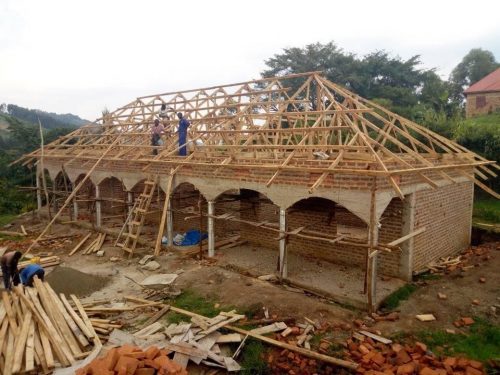 roof frame for classrooms