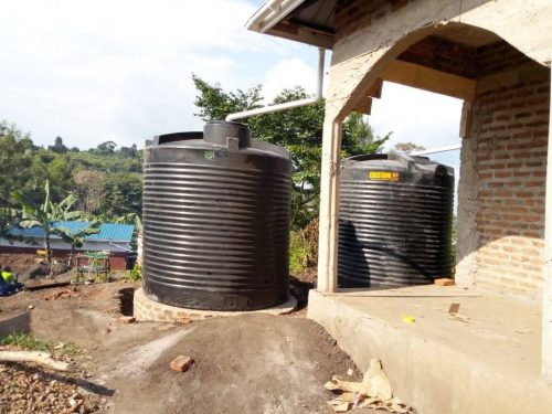 water harvesting tanks