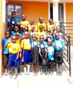 supported pupils at uphill