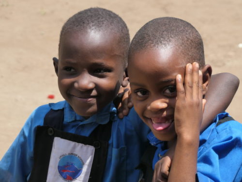 Uphill Junior School pupils