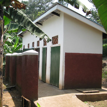 Uphill latrines