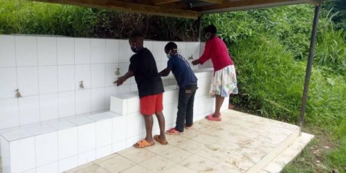 hand wash station