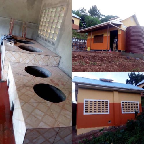 School kitchen in Uganda