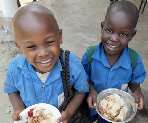 Ugandan school meal