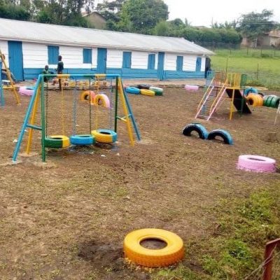 Uphill Kindergarten classrooms with playground