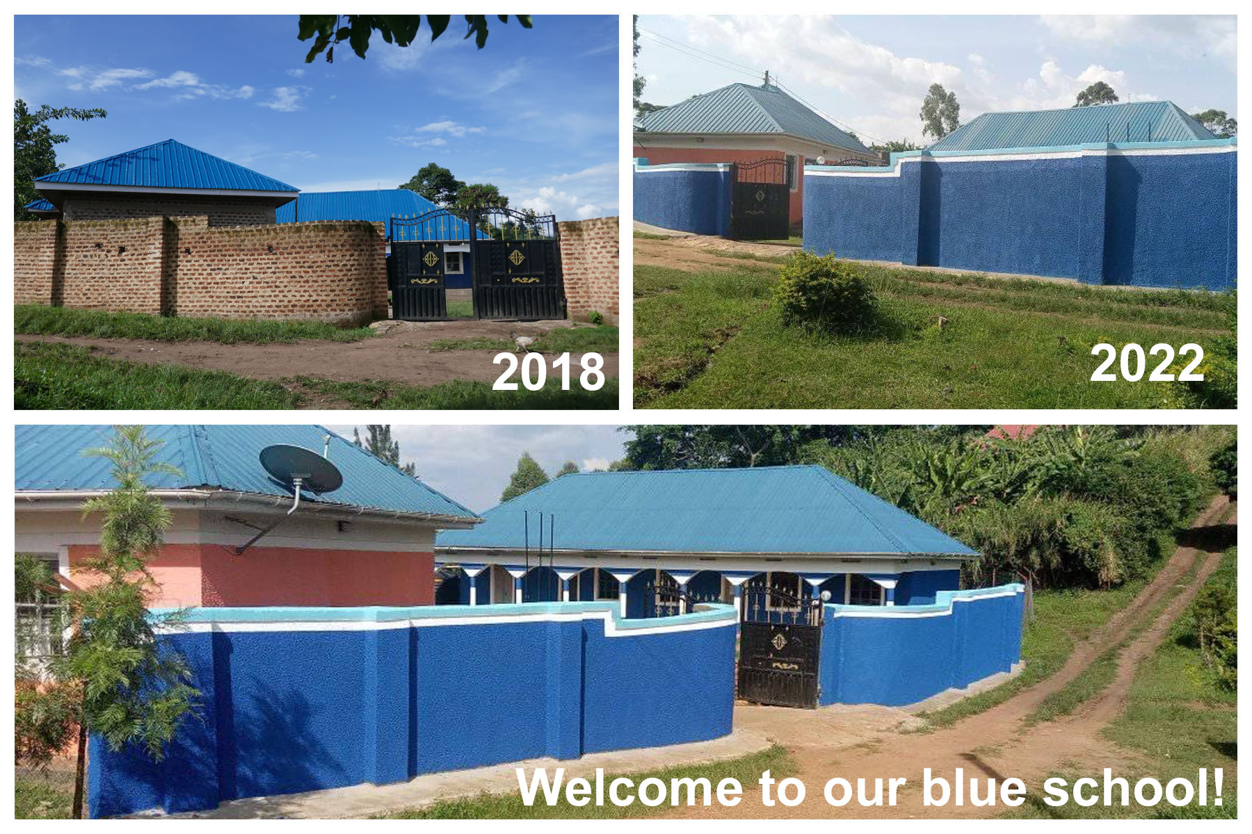 our blue school