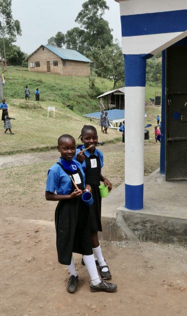 Toothbrushing at Uphill