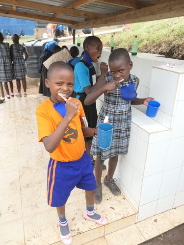 Toothbrushing at Uphill