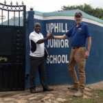 Uphill Junior School with school and trust lead partners