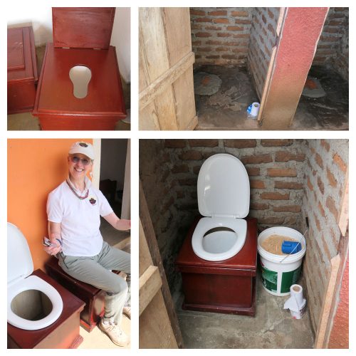 Building a prototype compost toilet for a Ugandan school