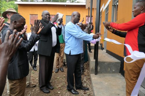 official opening of the staff accommodation terrace in March 2024