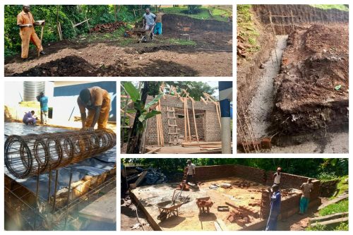 Building the new vocational workshop at uphill junior school