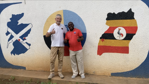 Uphill Trust Chairman with Uphill Junior School Director